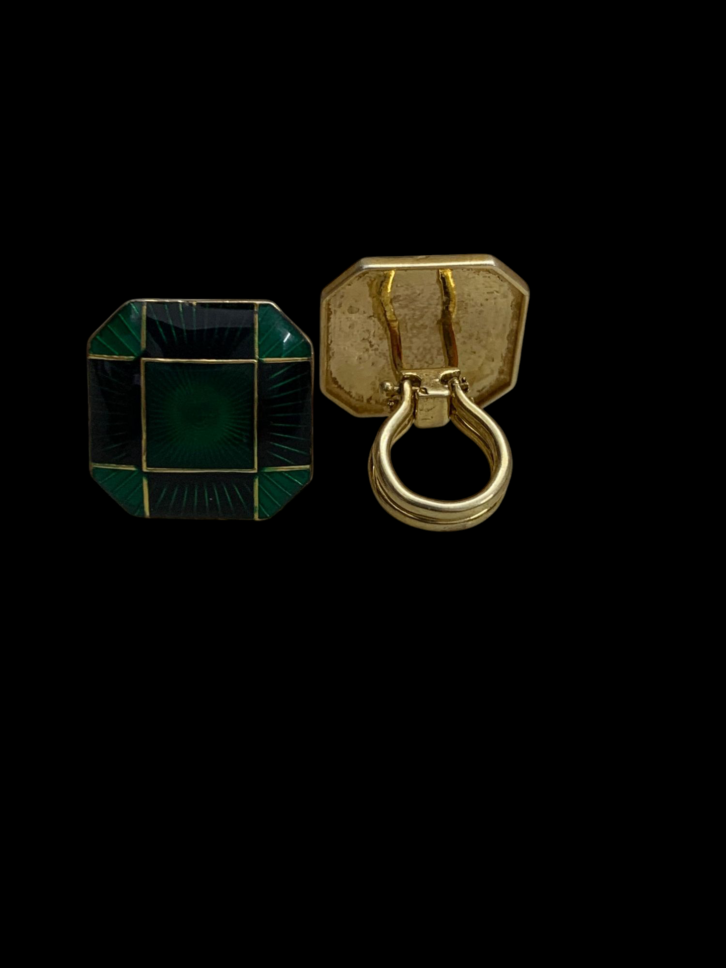Elpis Enamel Cufflinks