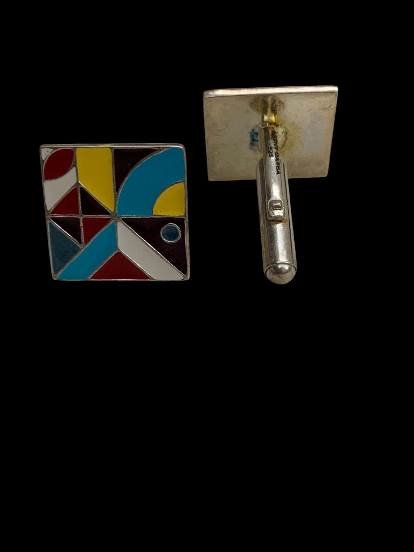 Zēlos Enamel Cufflinks