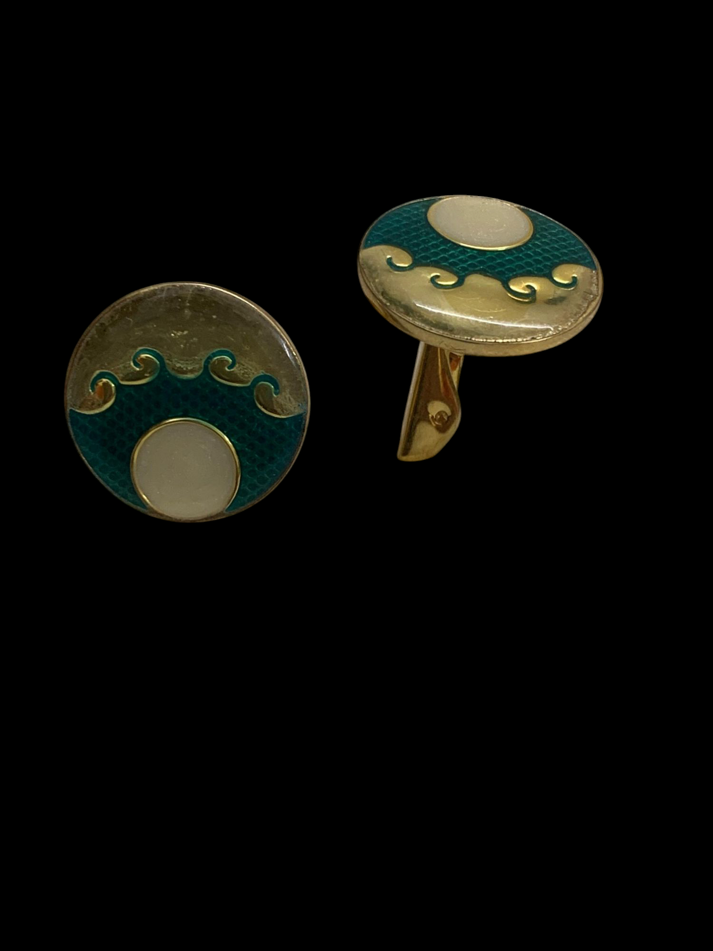 Aranyak Enamel Cufflinks