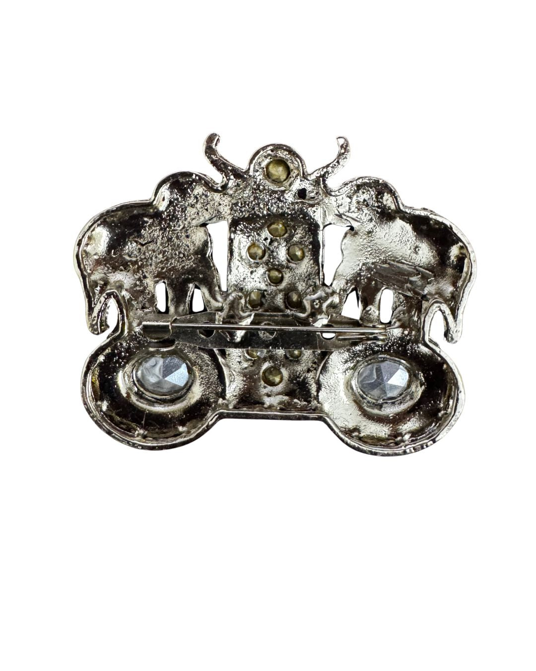 Twin Elephant Heritage Brooch