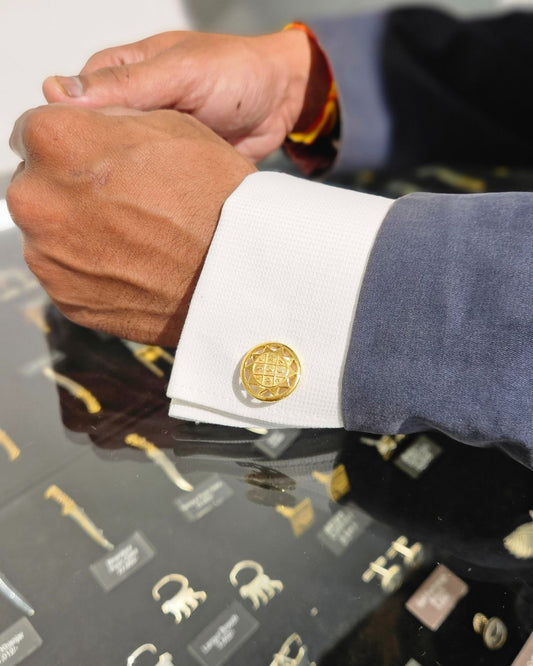 Surya Yantra Cufflinks