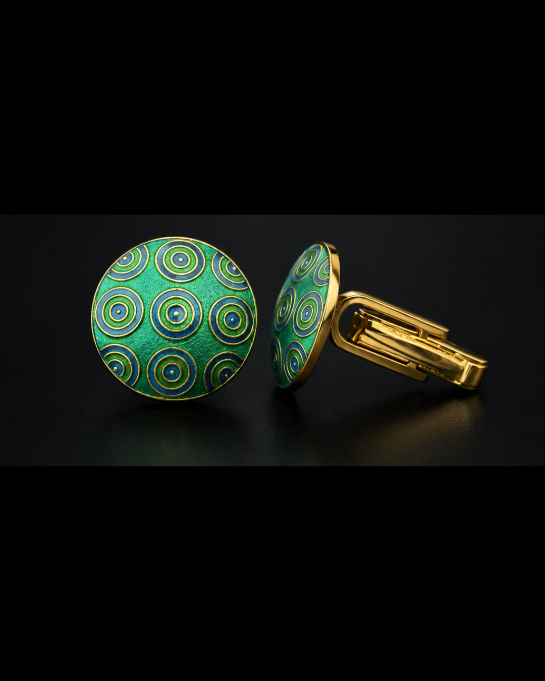 Neil Enamel Cufflinks