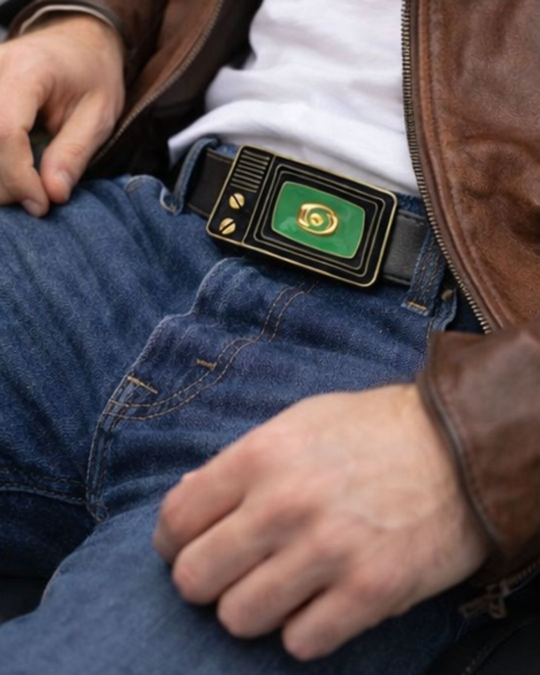 Doordarshan Belt Buckle