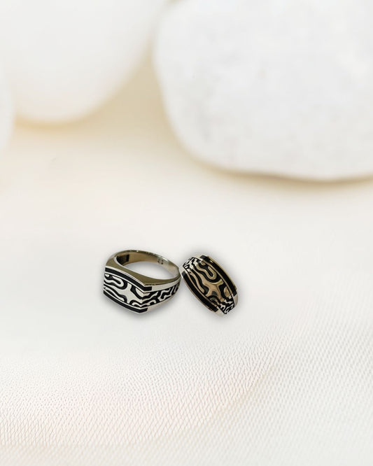 Shilp Edge Silver Ring