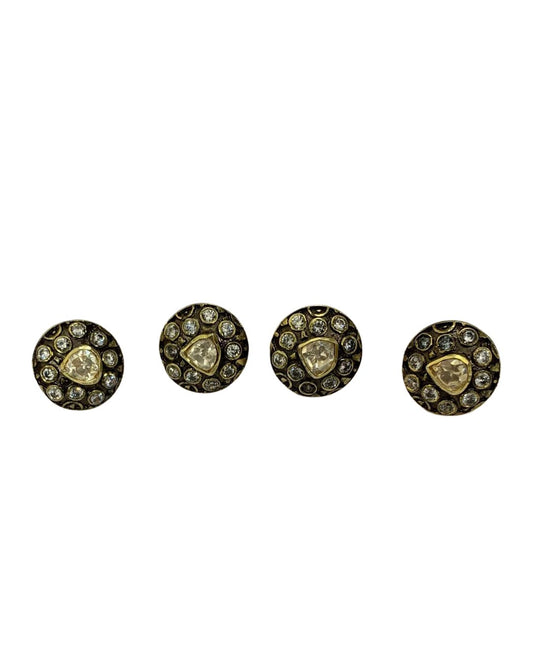 Royal Kundan Kurta Buttons