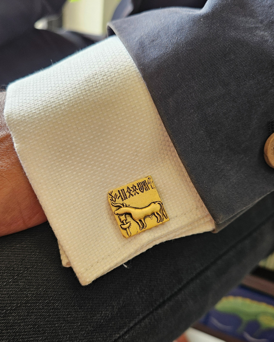 Aztec Cufflink