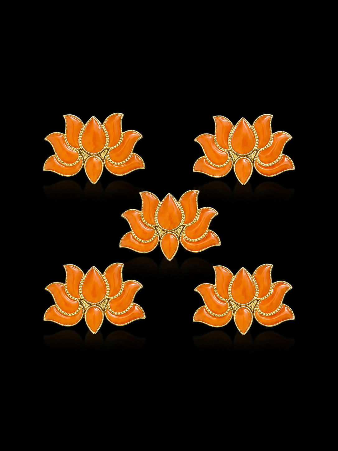 Lotus Kurta Buttons