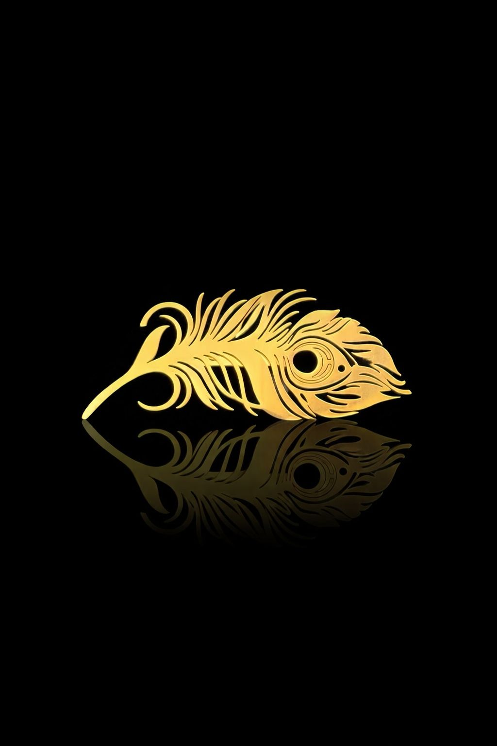 Royal Plume Peacock Brooch