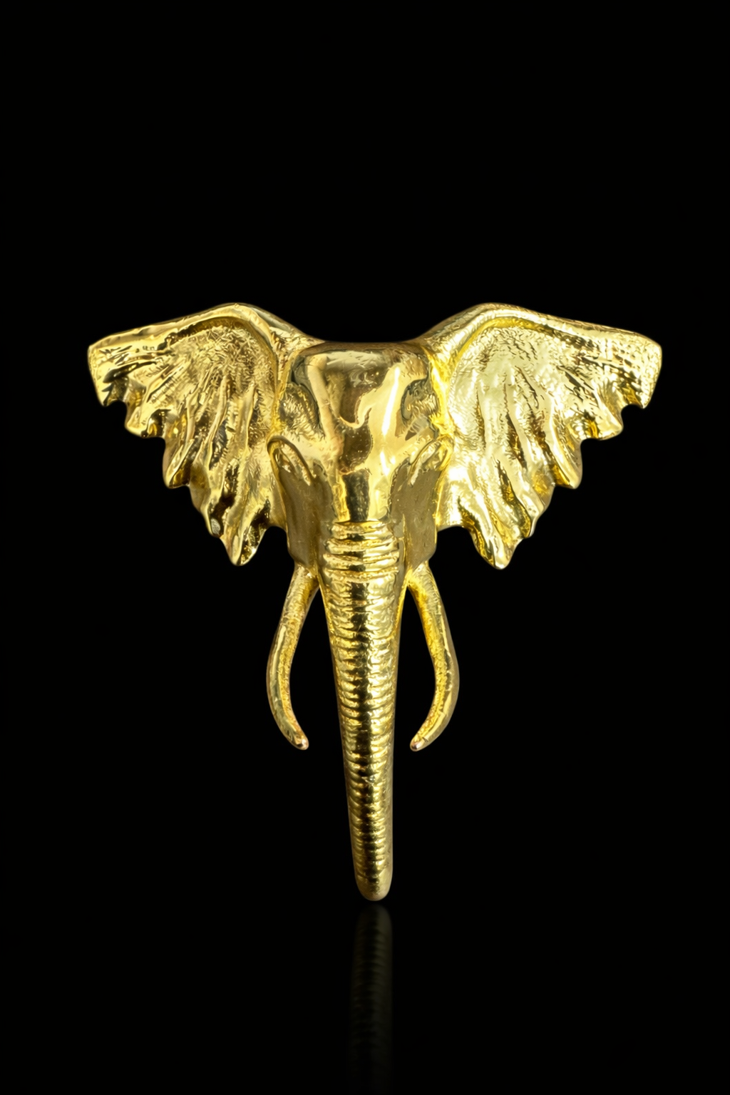 Majestic Elephant Lapel Brooch