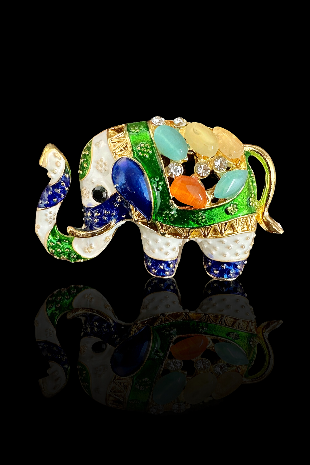 Shubh Gajraj Brooch