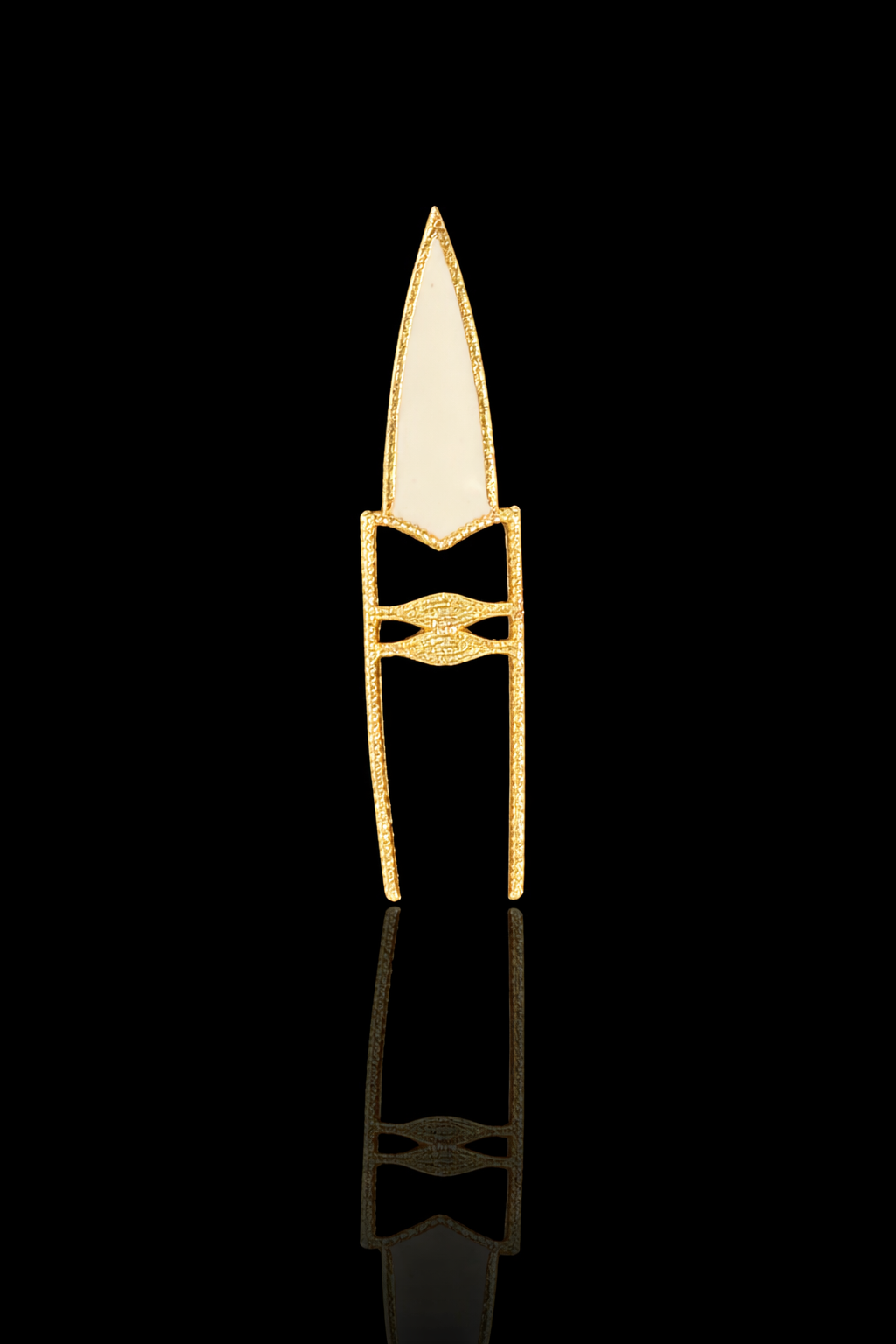 Ivory Katar Brooch