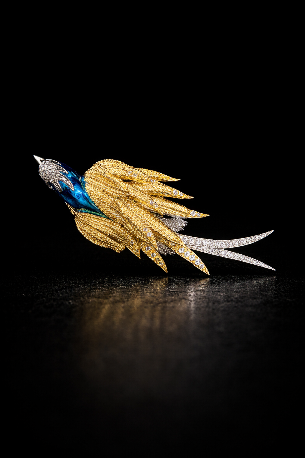 Celestial Wing Brooch