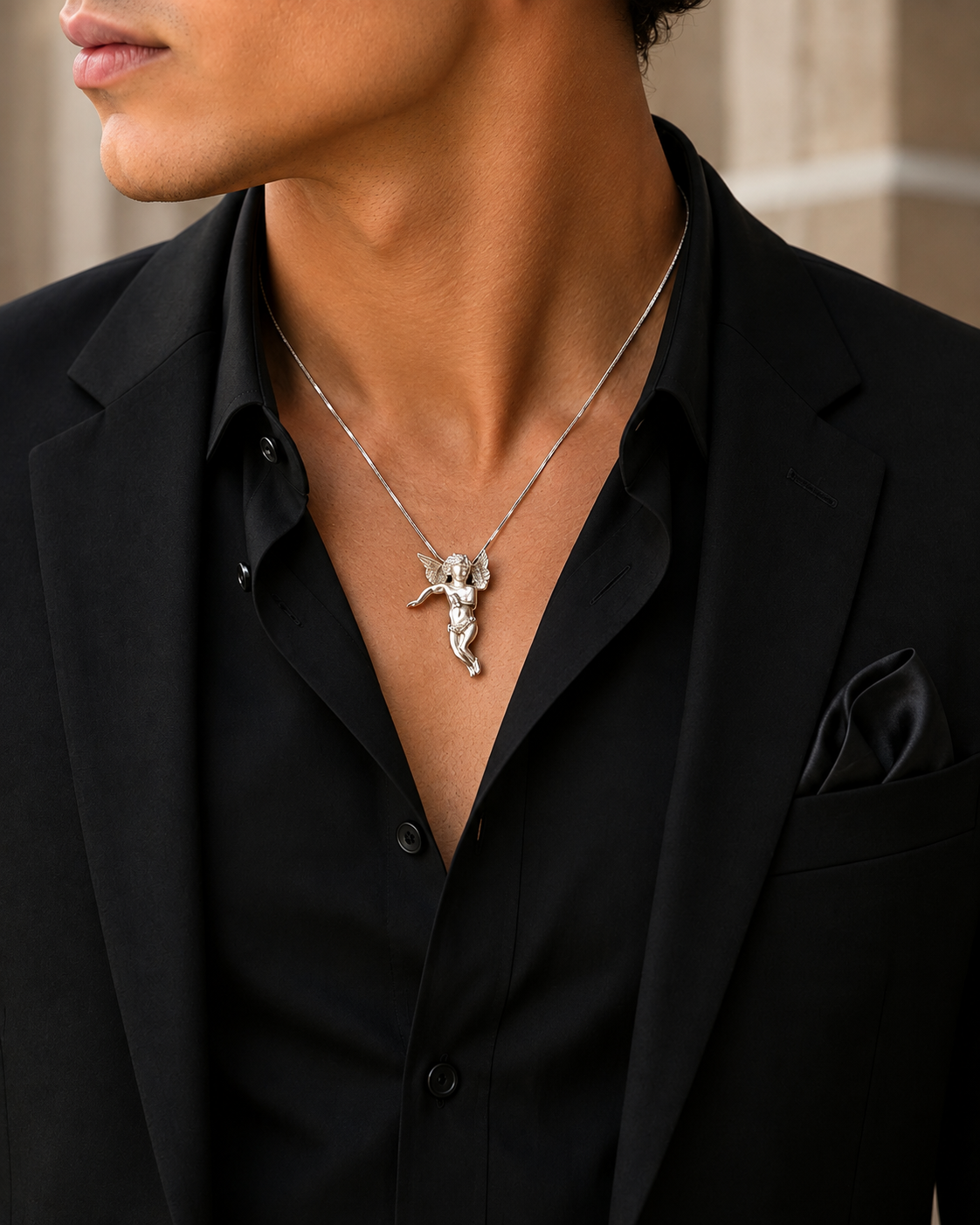 Celestial Cupid Pendant