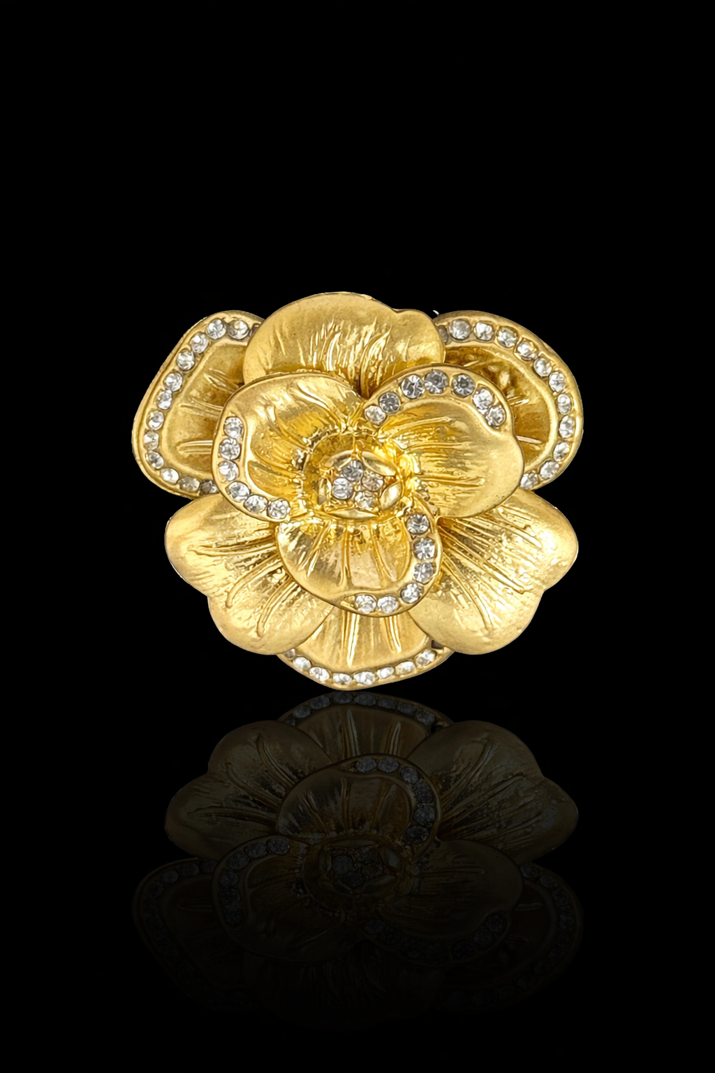 Golden Bloom Brooch