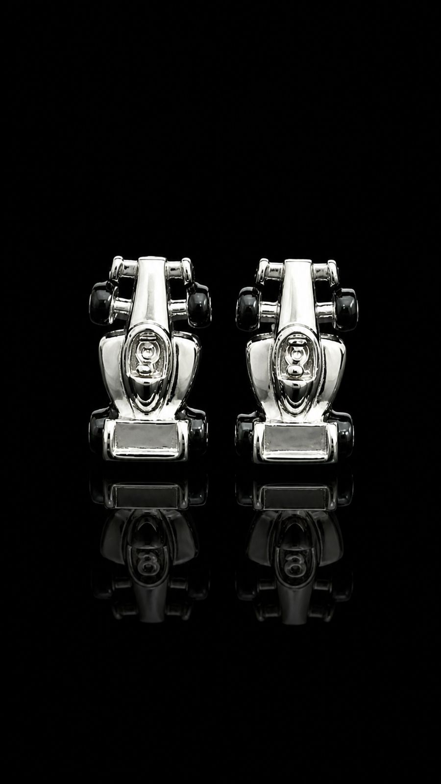 Formula Racing Car Novelty Cufflinks