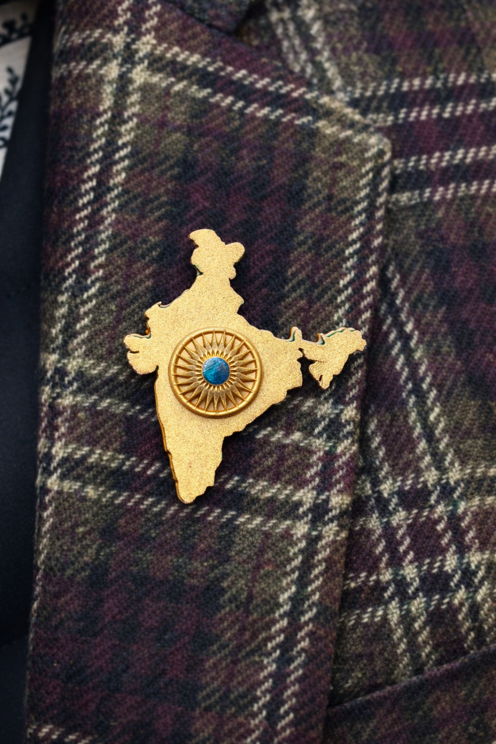 SD Bharat Brooch