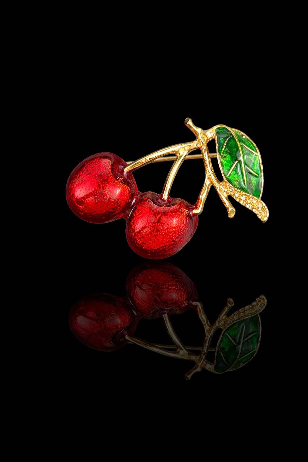 Cherry Charm Brooch