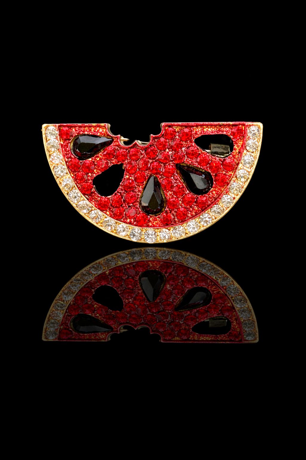 Crimson Watermelon Brooch