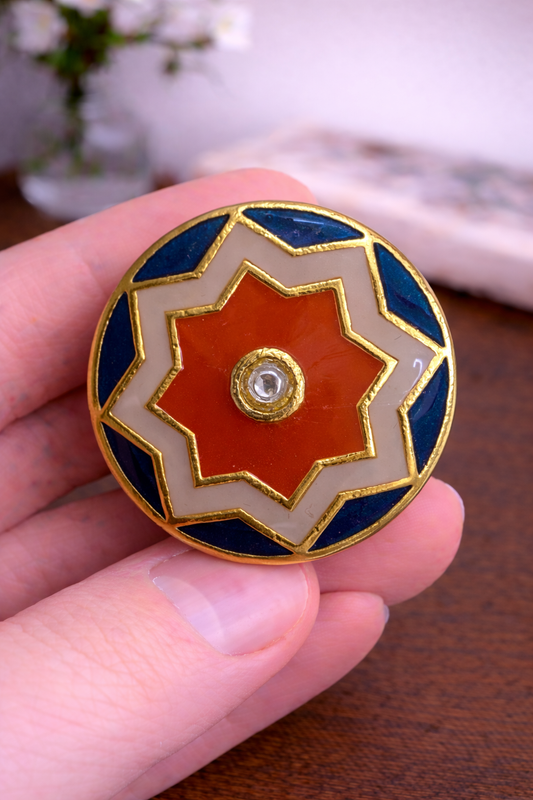 Surya Noor Bandhgala Button