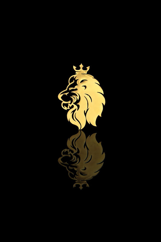 Royal Crest Lion Brooch