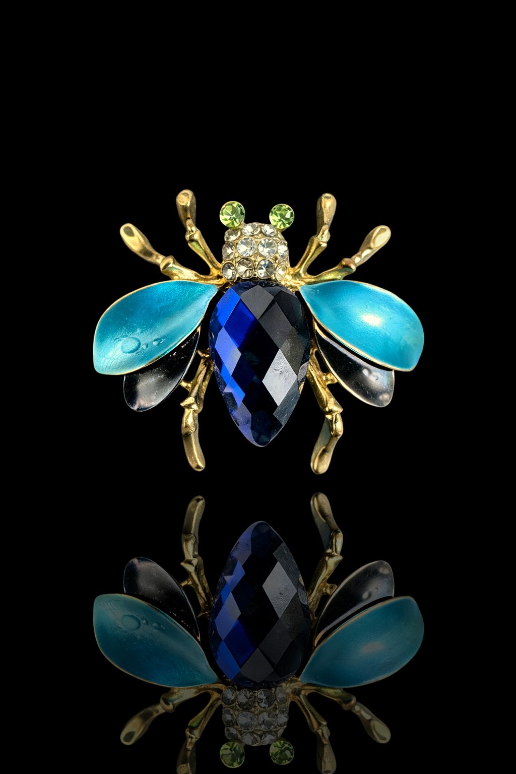 Gemwing Bee Brooch