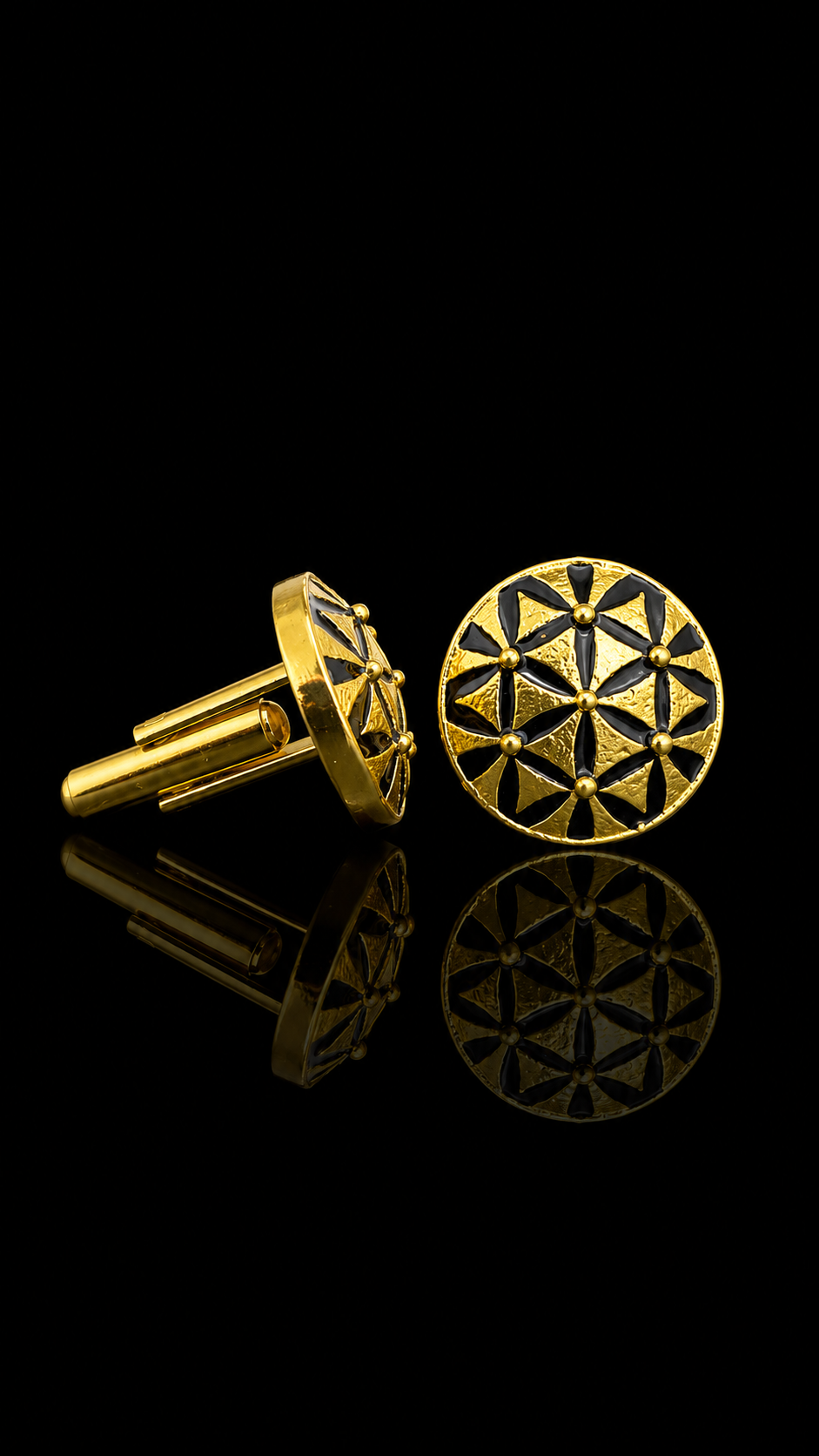 Mint Mosaic Cufflinks