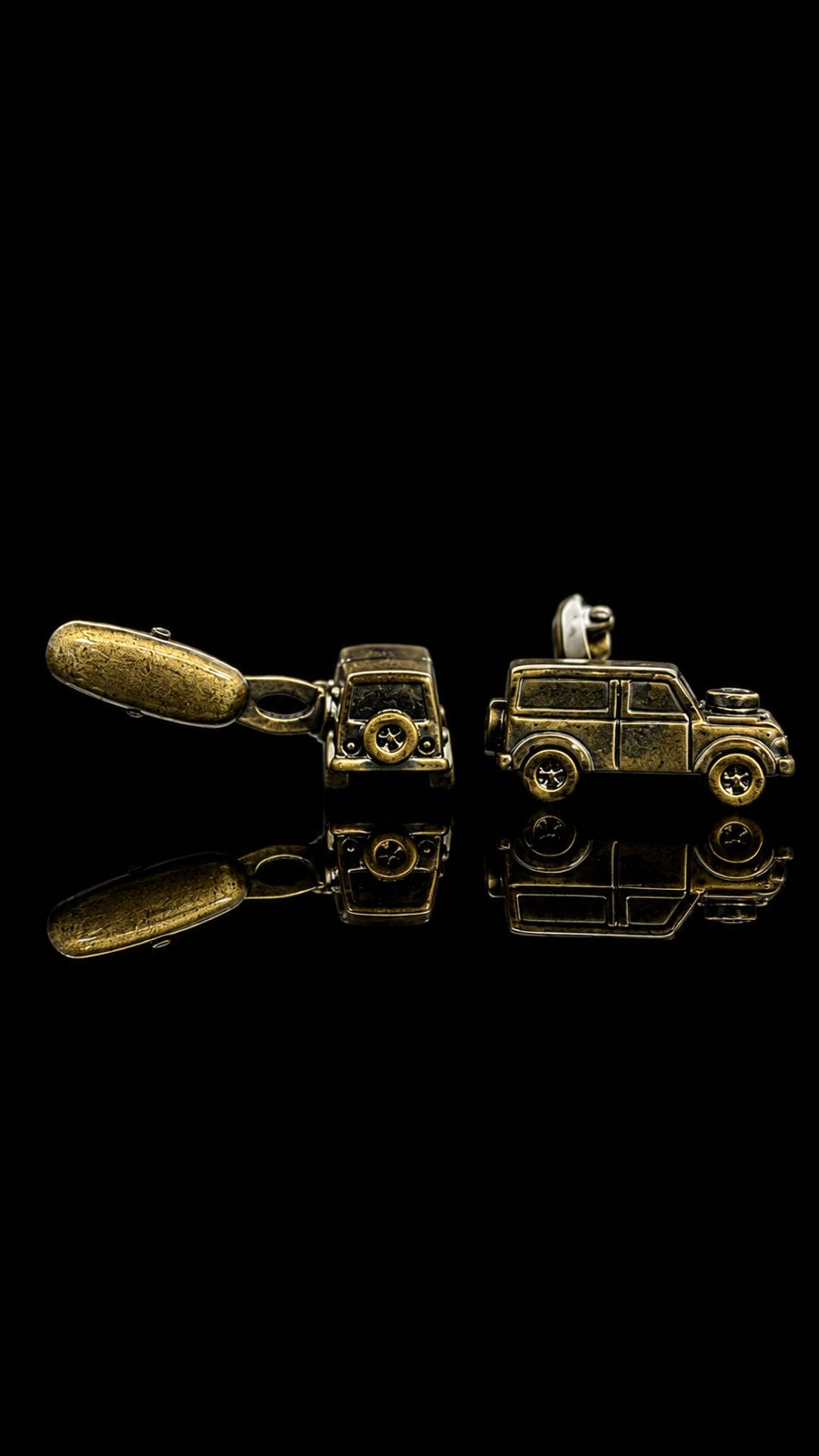 Vintage SUV Car Novelty Cufflinks