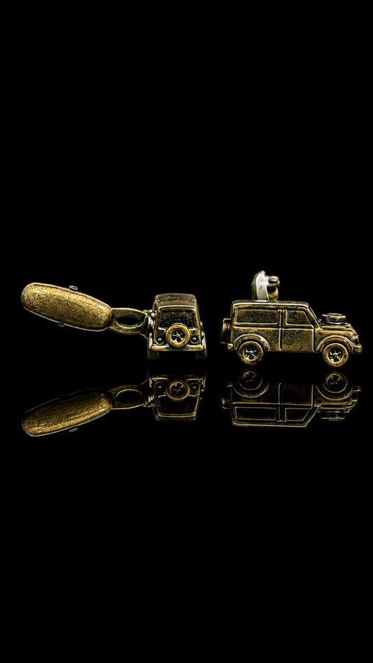 Vintage SUV Car Novelty Cufflinks