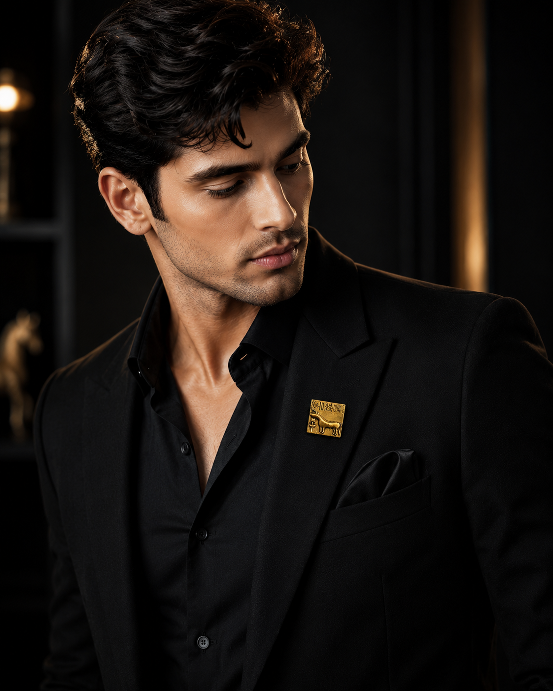 Aztec Heritage Lapel Pin