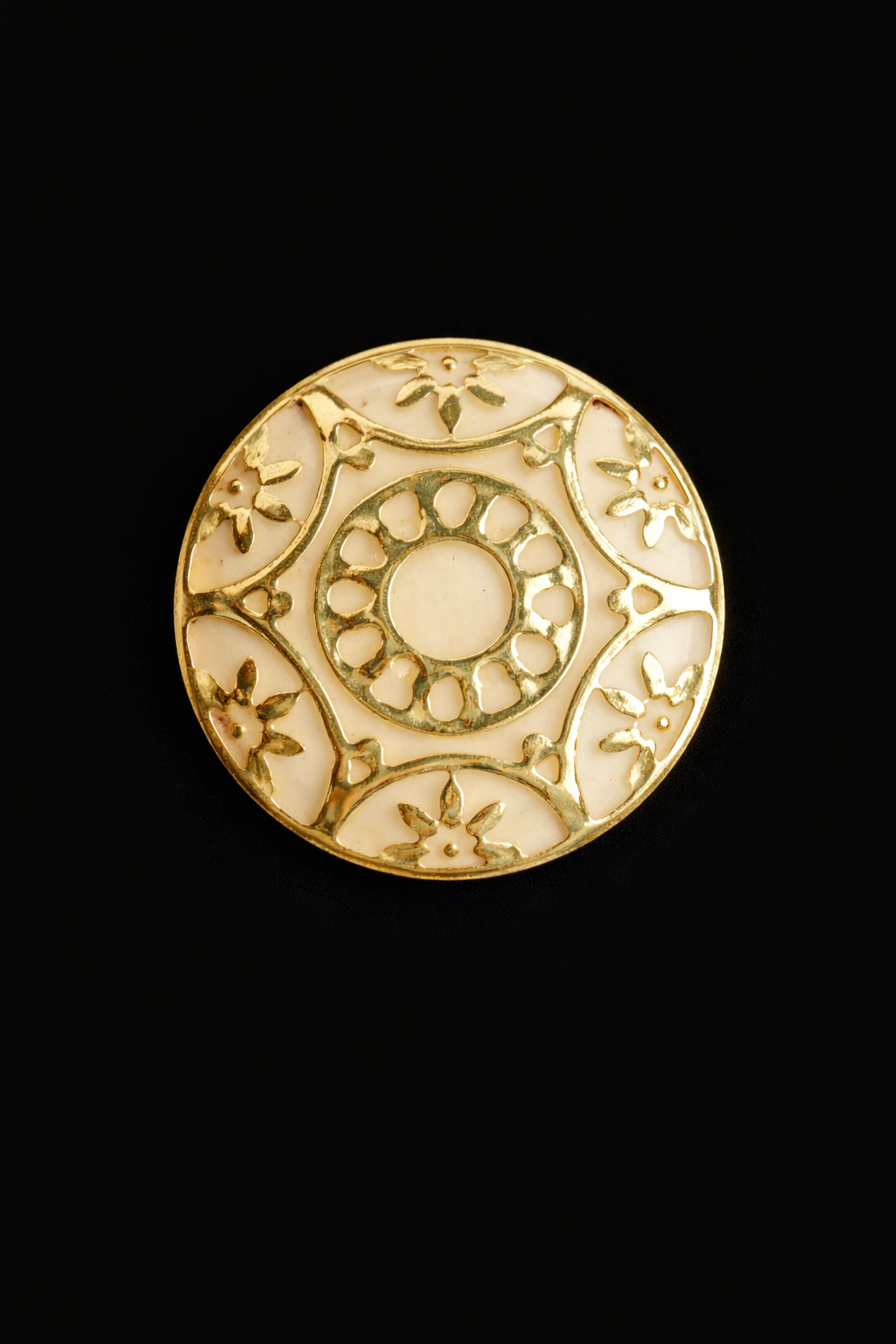 Surya Enamel Kurta Button