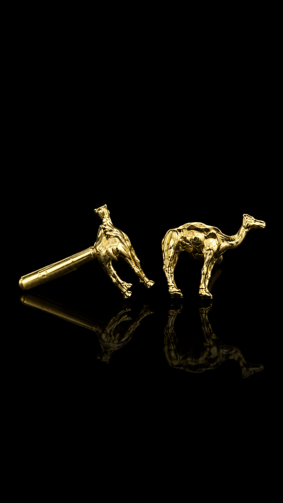 Desert Voyager Camel Cufflinks