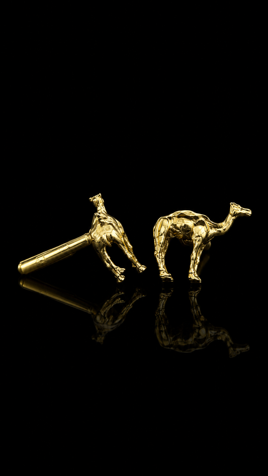 Desert Voyager Camel Cufflinks