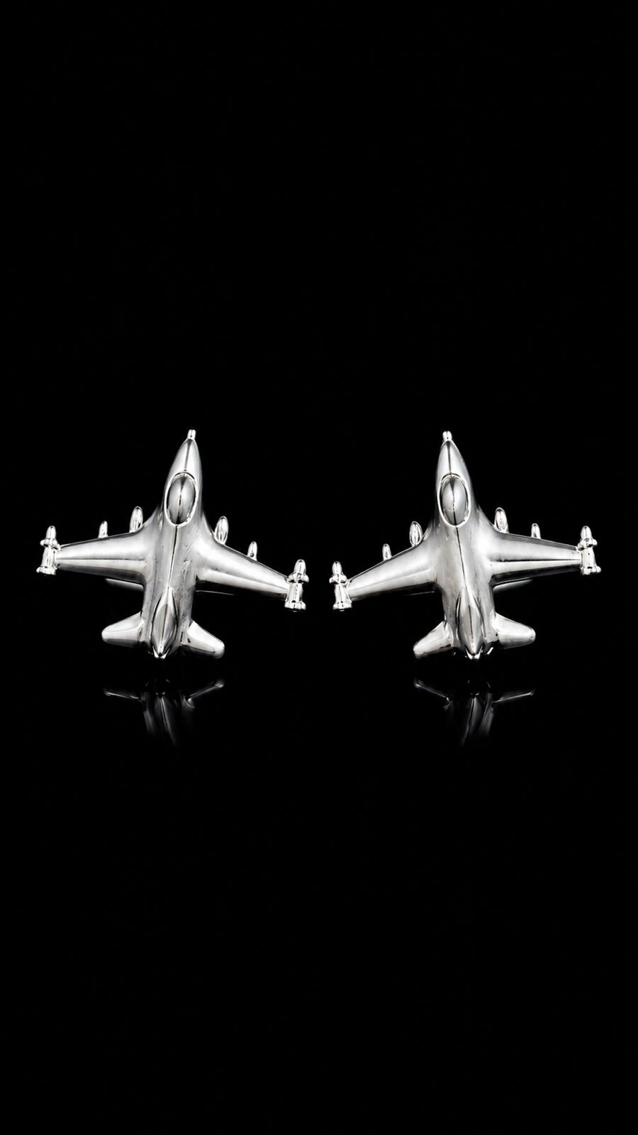 Jet Fighter Aircraft Cufflinks