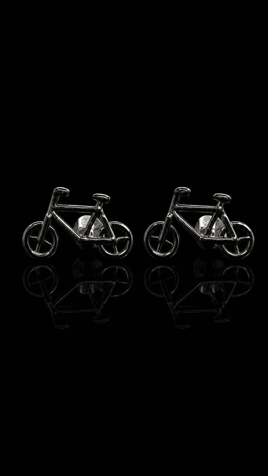 Pedal Prestige Bicycle Cufflinks