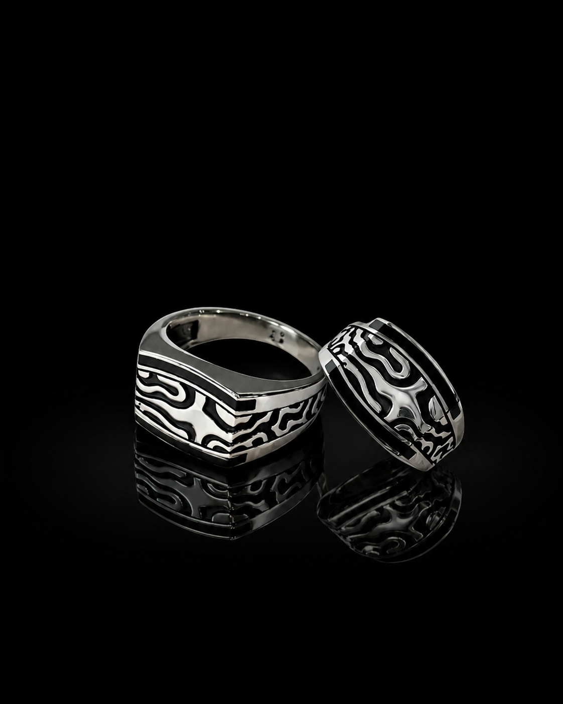 Shilp Edge Silver Ring