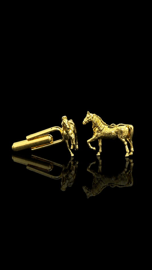 Golden Stallion Cufflinks