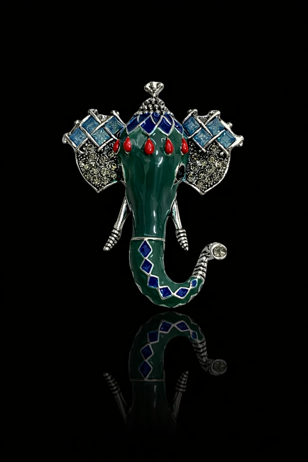 Royal Ganesha Heritage Brooch