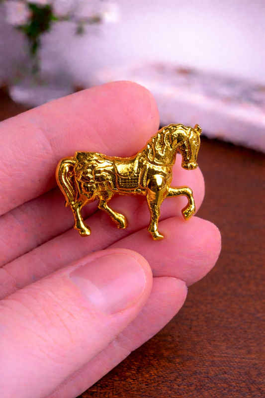 Ashva Horse Bandhgala Button