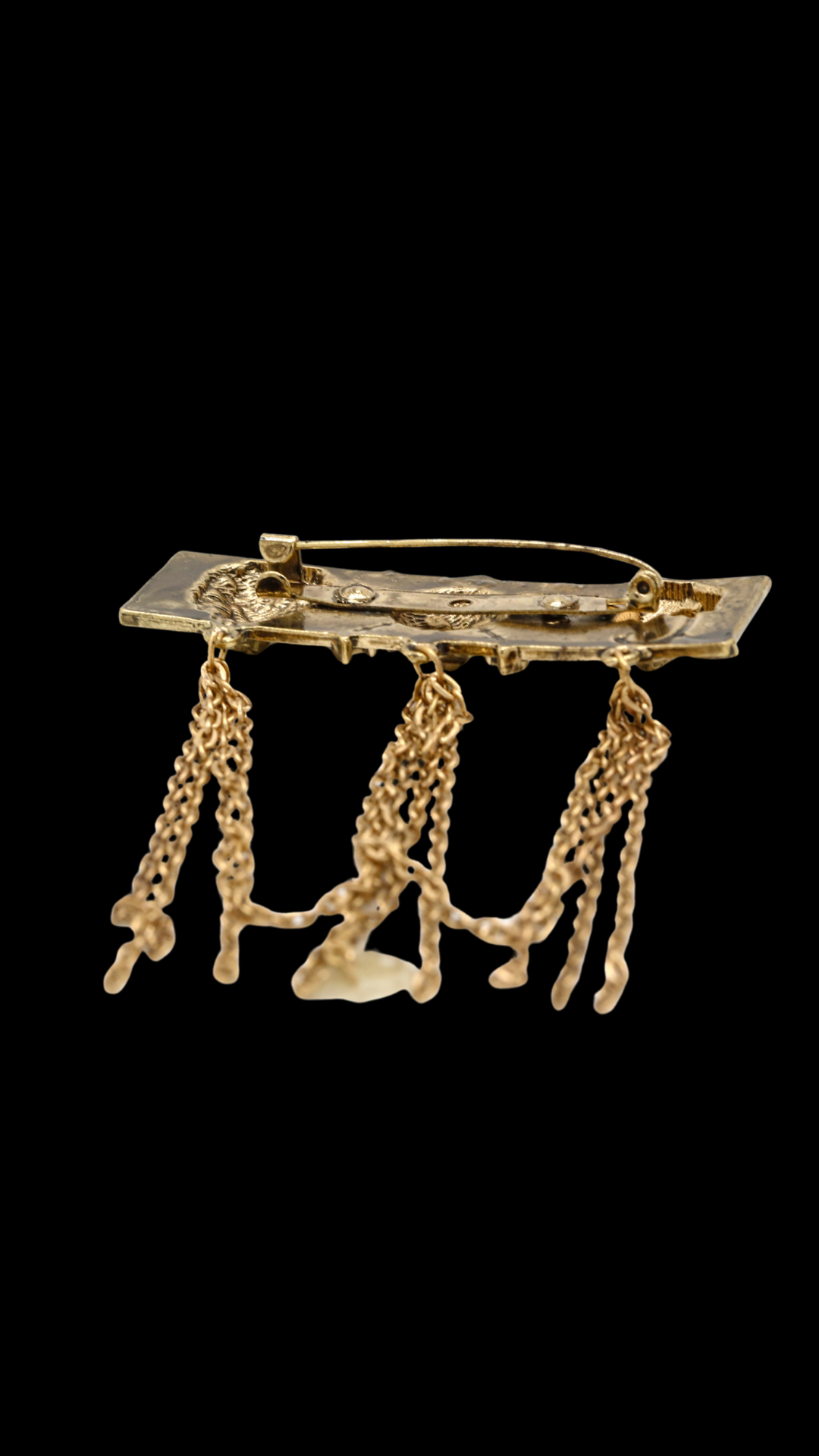 Imperial Trinity Chain Brooch