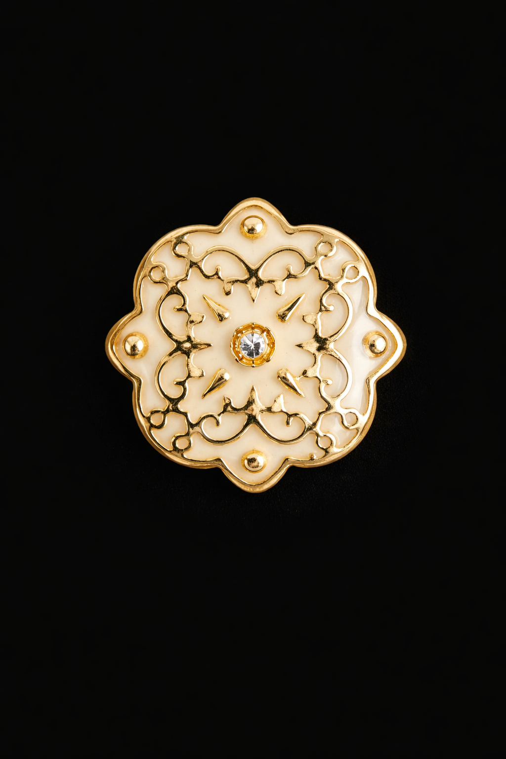 Kamal Enamel Kurta Button