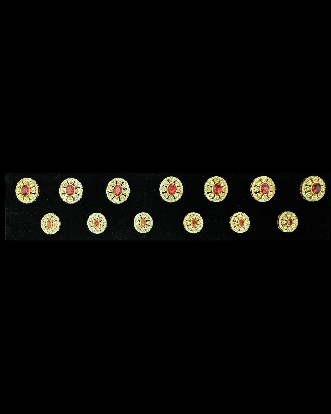 Crimson Crown Bandhgala Button