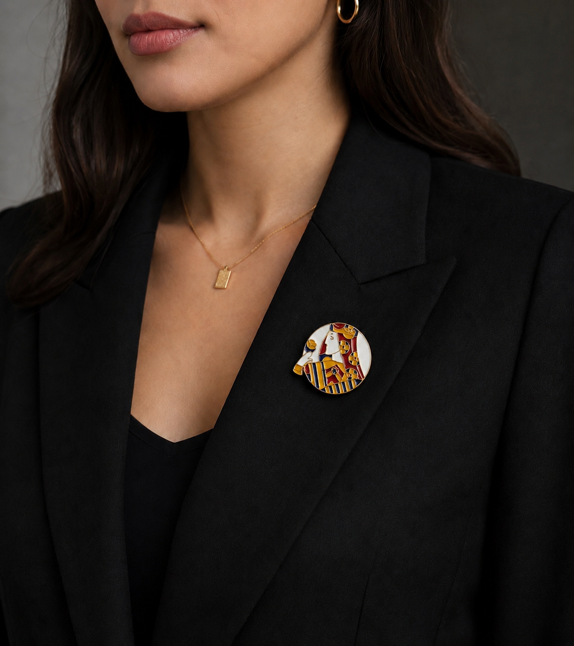 Raja Rani Heritage Brooch