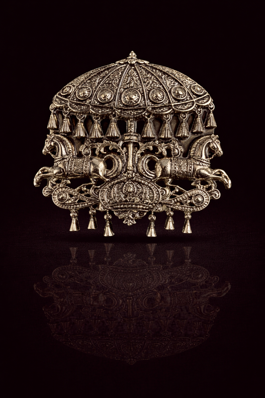 Royal Carousel Horse Brooch