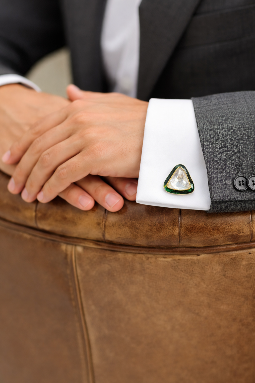 Polki Cufflinks