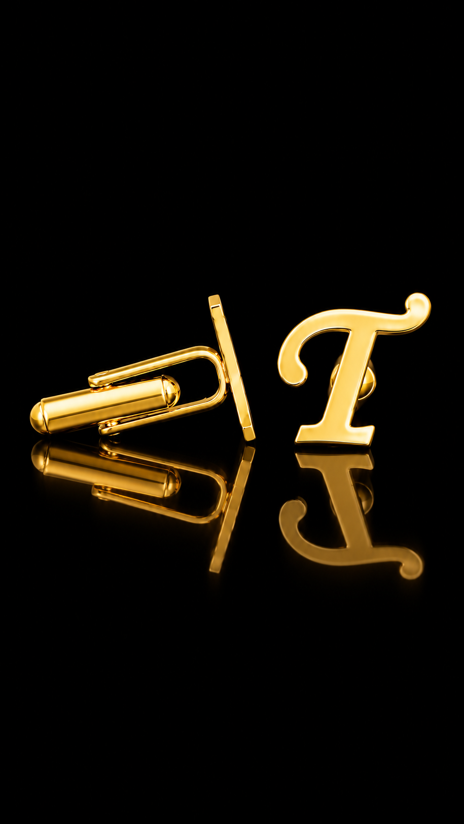 Rajputana Initial "T" Cufflinks