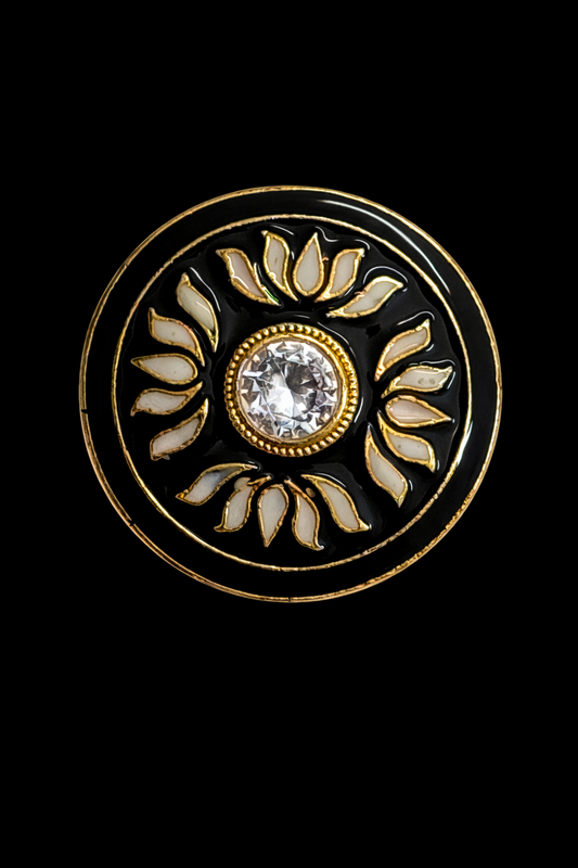 Shyam Kamal Heritage Button