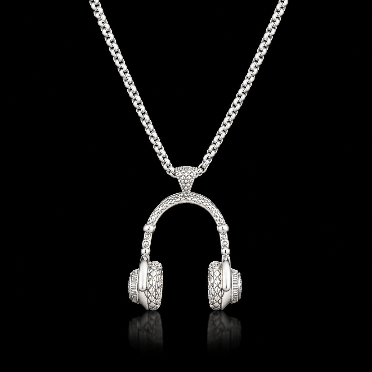 Royal Headphone Pendant Chain