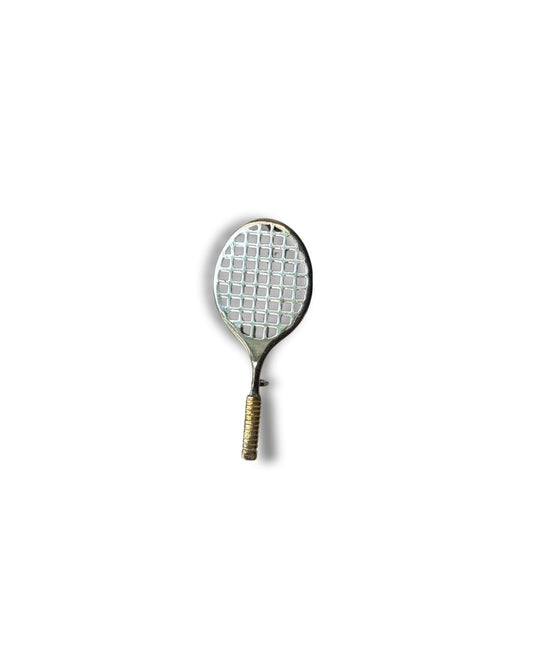 Tennis Racket Brooch