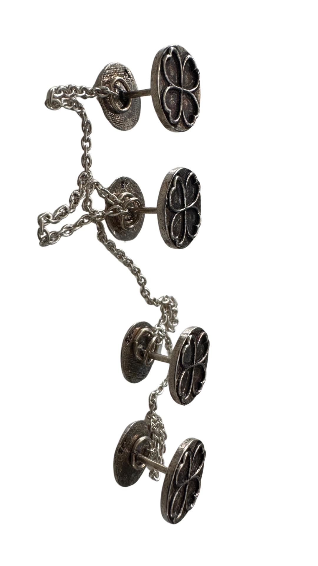 Silver Kurta Buttons