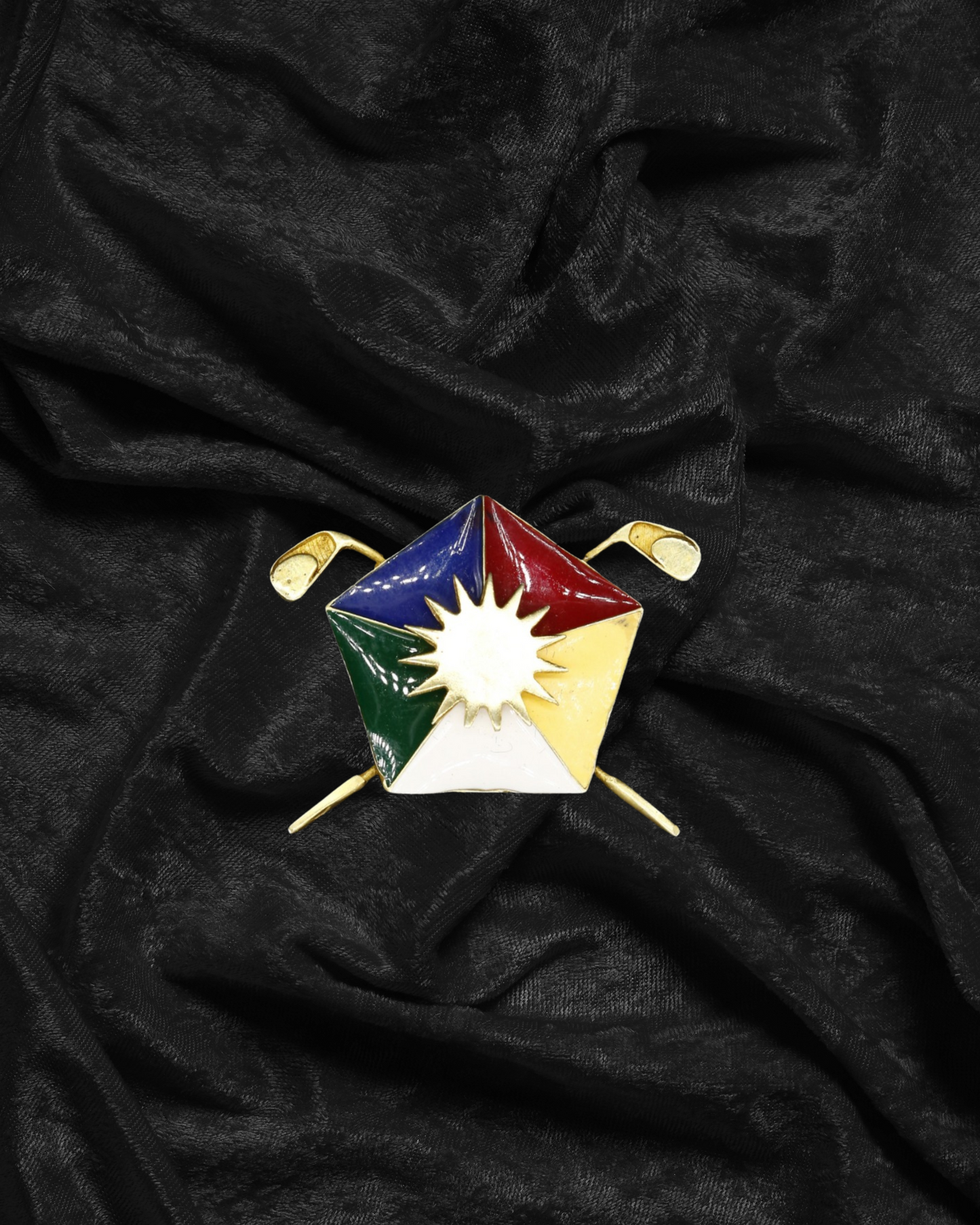 Golf Pachranga Brooch